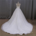 Braut Ballkleid Schatz Tiered Spitze Brautkleid